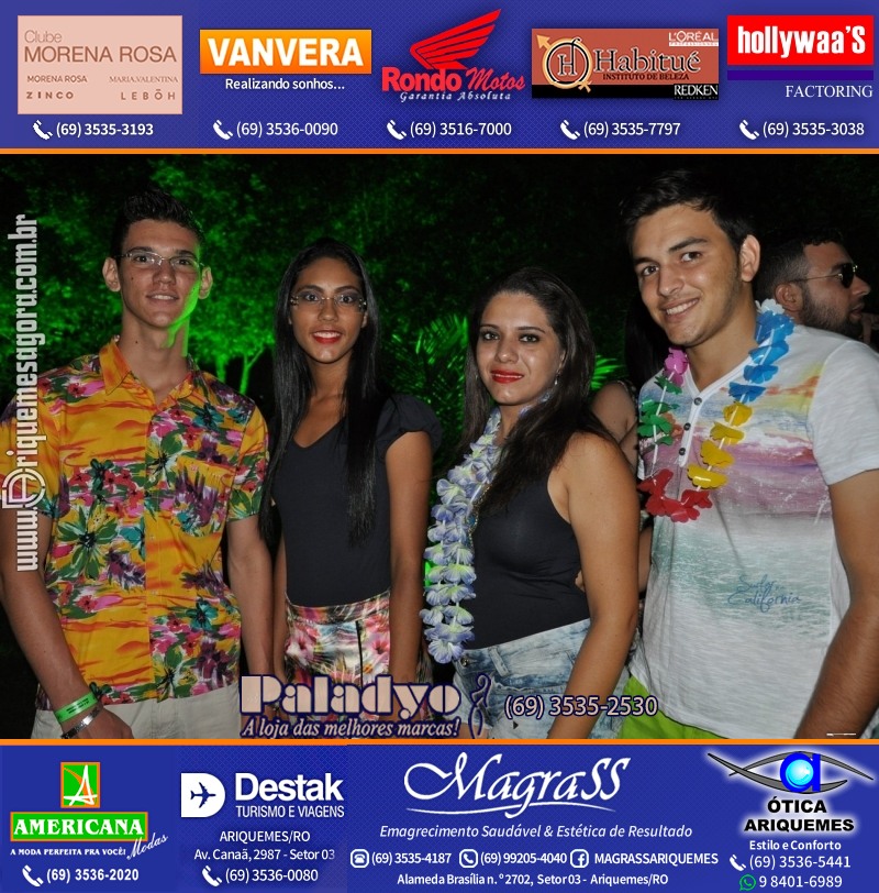 VAMOS LEMBRAR - 12º Baile do Hawaii 2014 em Ariquemes