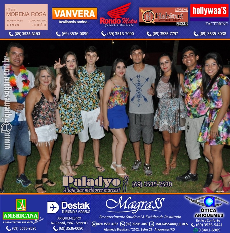 VAMOS LEMBRAR - 12º Baile do Hawaii 2014 em Ariquemes