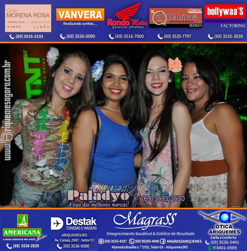 VAMOS LEMBRAR - 12º Baile do Hawaii 2014 em Ariquemes