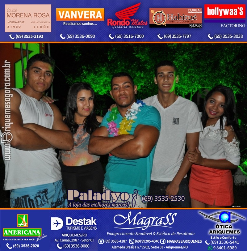 VAMOS LEMBRAR - 12º Baile do Hawaii 2014 em Ariquemes