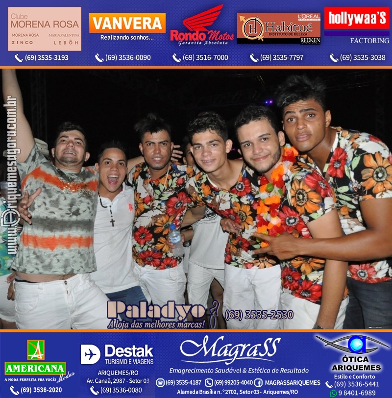 VAMOS LEMBRAR - 12º Baile do Hawaii 2014 em Ariquemes