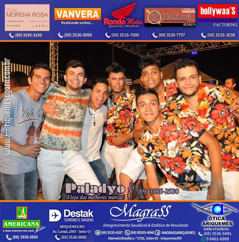 VAMOS LEMBRAR - 12º Baile do Hawaii 2014 em Ariquemes