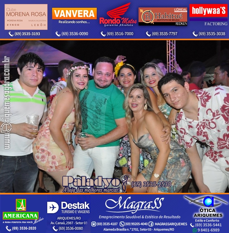 VAMOS LEMBRAR - 12º Baile do Hawaii 2014 em Ariquemes