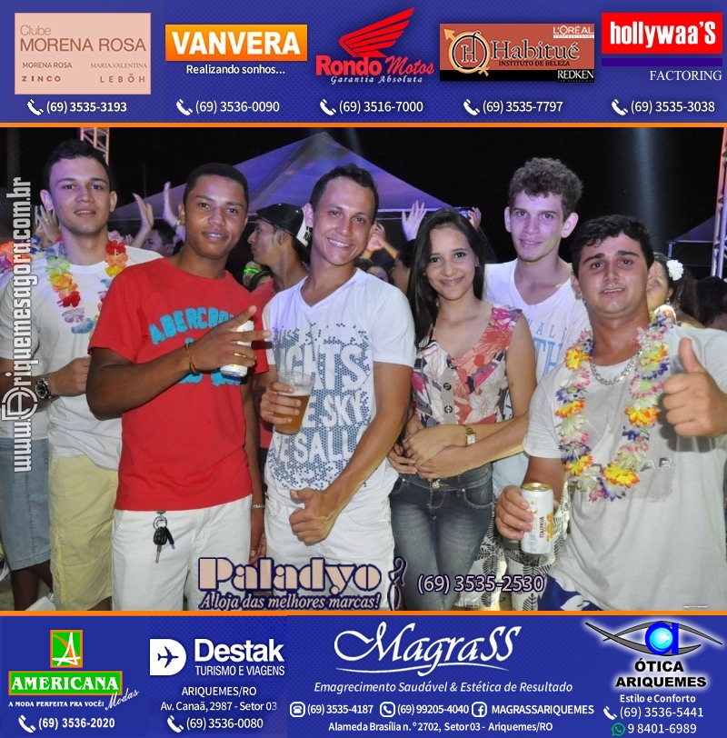 VAMOS LEMBRAR - 12º Baile do Hawaii 2014 em Ariquemes