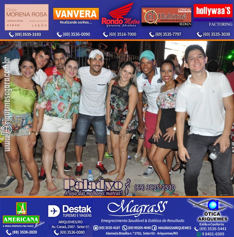 VAMOS LEMBRAR - 12º Baile do Hawaii 2014 em Ariquemes