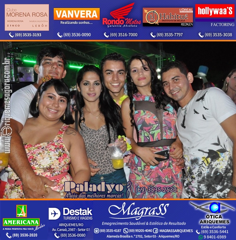 VAMOS LEMBRAR - 12º Baile do Hawaii 2014 em Ariquemes