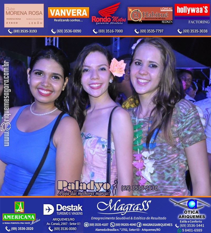 VAMOS LEMBRAR - 12º Baile do Hawaii 2014 em Ariquemes