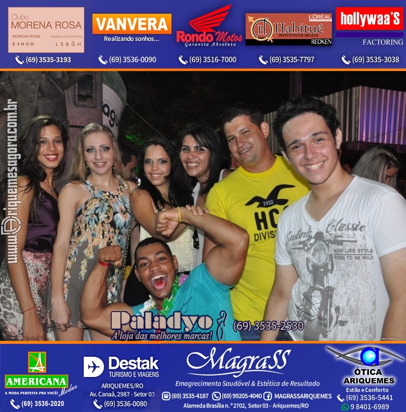 VAMOS LEMBRAR - 12º Baile do Hawaii 2014 em Ariquemes