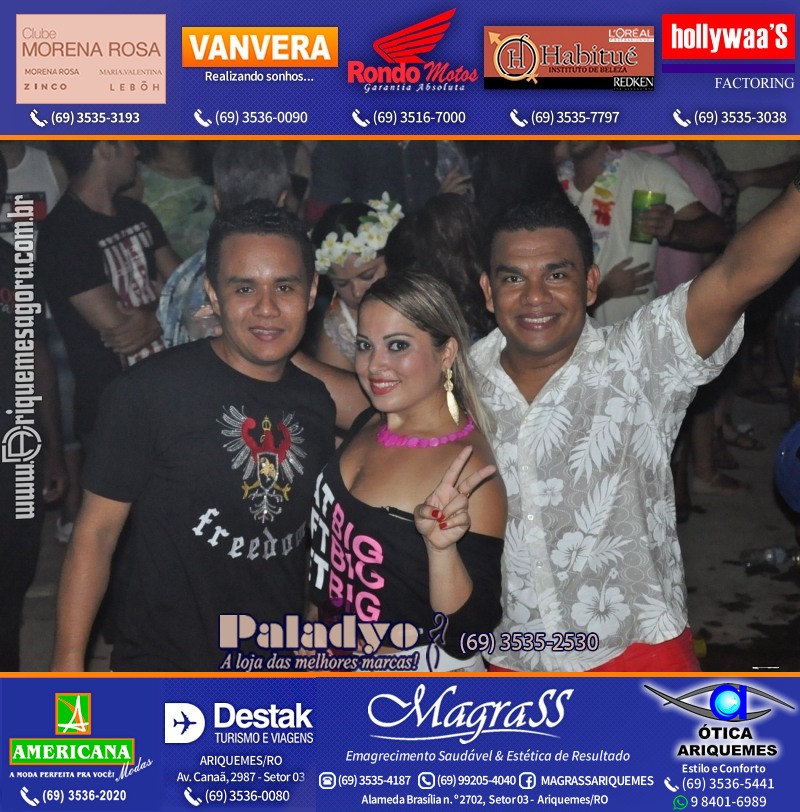 VAMOS LEMBRAR - 12º Baile do Hawaii 2014 em Ariquemes