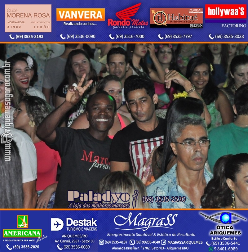 VAMOS LEMBRAR - 12º Baile do Hawaii 2014 em Ariquemes