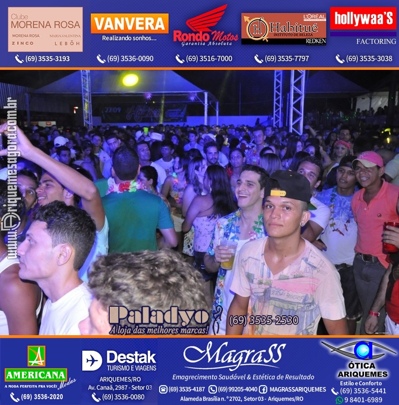 VAMOS LEMBRAR - 12º Baile do Hawaii 2014 em Ariquemes