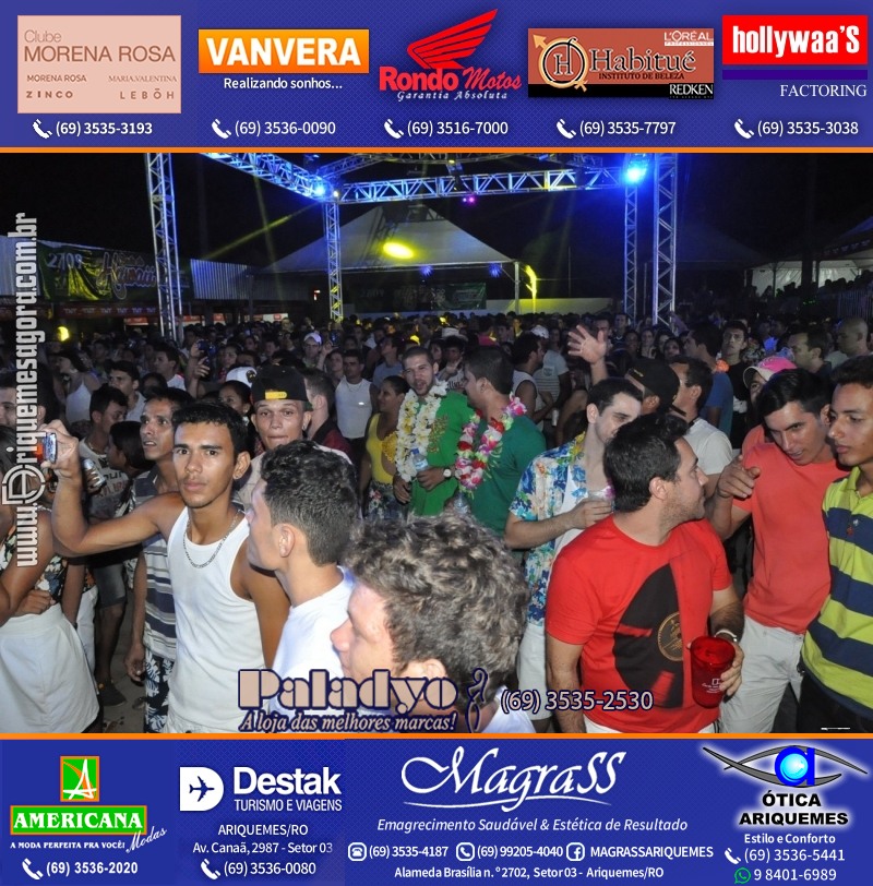 VAMOS LEMBRAR - 12º Baile do Hawaii 2014 em Ariquemes