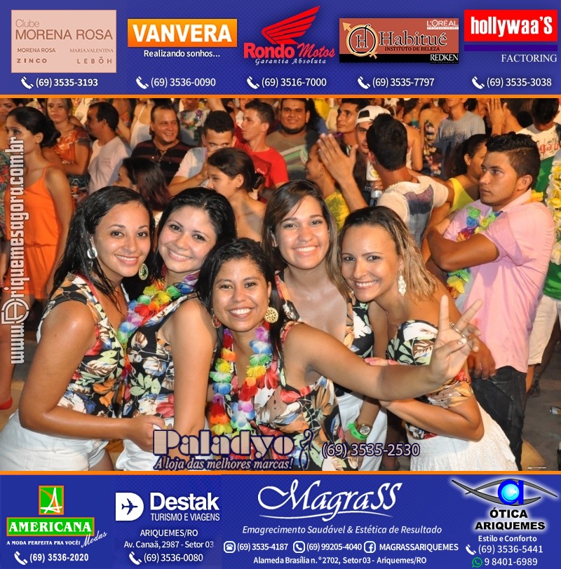 VAMOS LEMBRAR - 12º Baile do Hawaii 2014 em Ariquemes