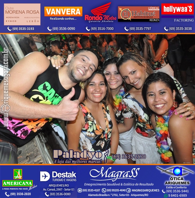 VAMOS LEMBRAR - 12º Baile do Hawaii 2014 em Ariquemes