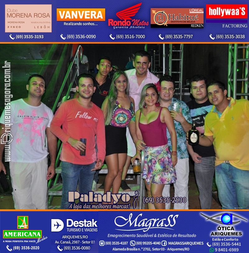 VAMOS LEMBRAR - 12º Baile do Hawaii 2014 em Ariquemes