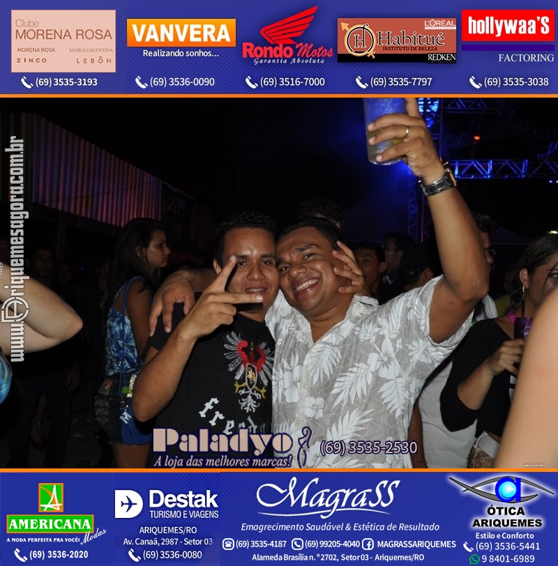 VAMOS LEMBRAR - 12º Baile do Hawaii 2014 em Ariquemes