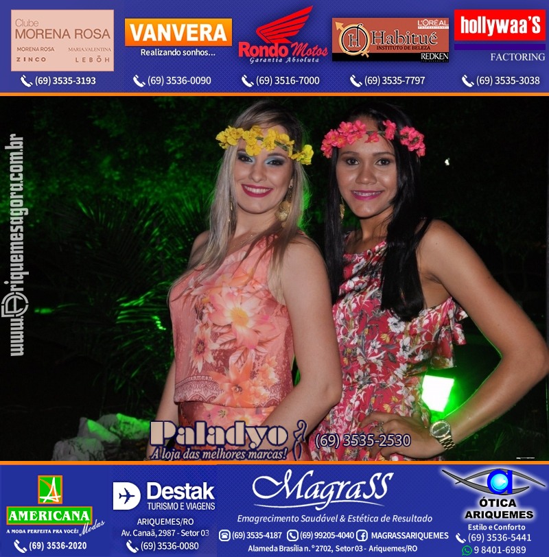 VAMOS LEMBRAR - 12º Baile do Hawaii 2014 em Ariquemes