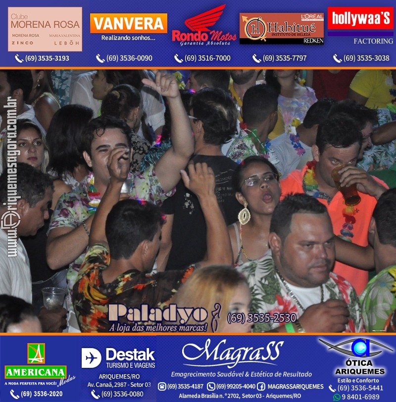 VAMOS LEMBRAR - 12º Baile do Hawaii 2014 em Ariquemes