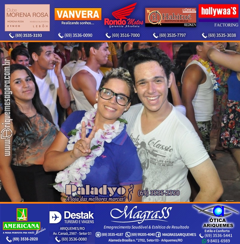 VAMOS LEMBRAR - 12º Baile do Hawaii 2014 em Ariquemes