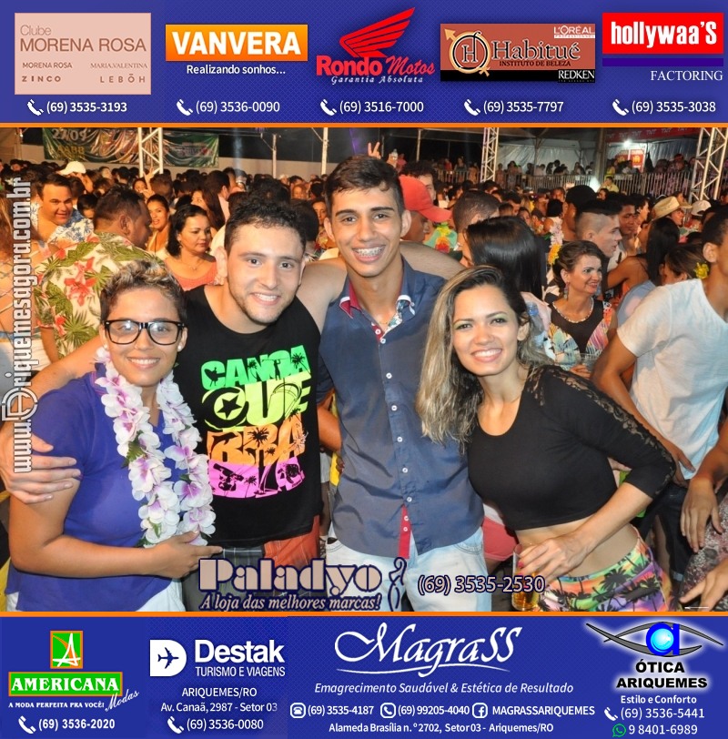 VAMOS LEMBRAR - 12º Baile do Hawaii 2014 em Ariquemes