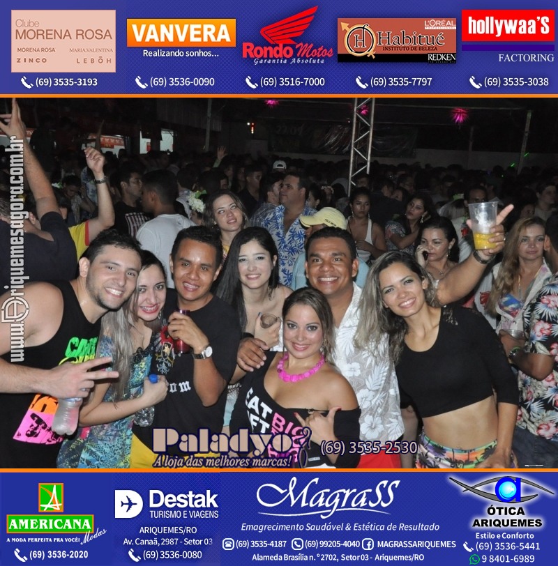 VAMOS LEMBRAR - 12º Baile do Hawaii 2014 em Ariquemes