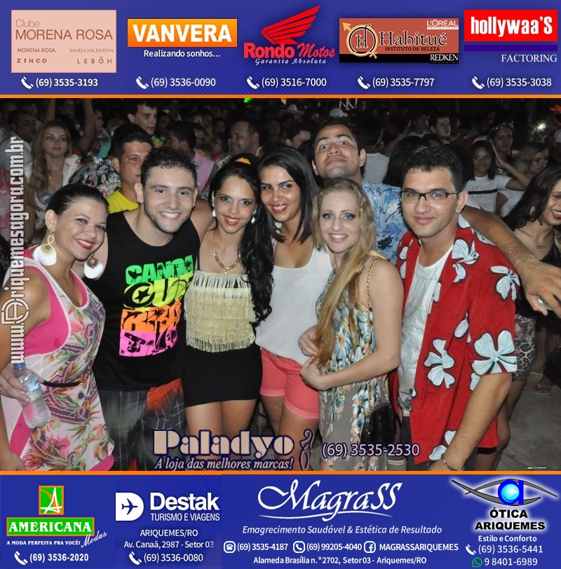 VAMOS LEMBRAR - 12º Baile do Hawaii 2014 em Ariquemes