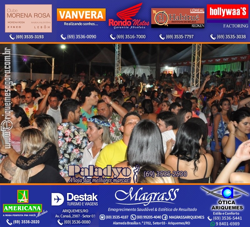 VAMOS LEMBRAR - 12º Baile do Hawaii 2014 em Ariquemes