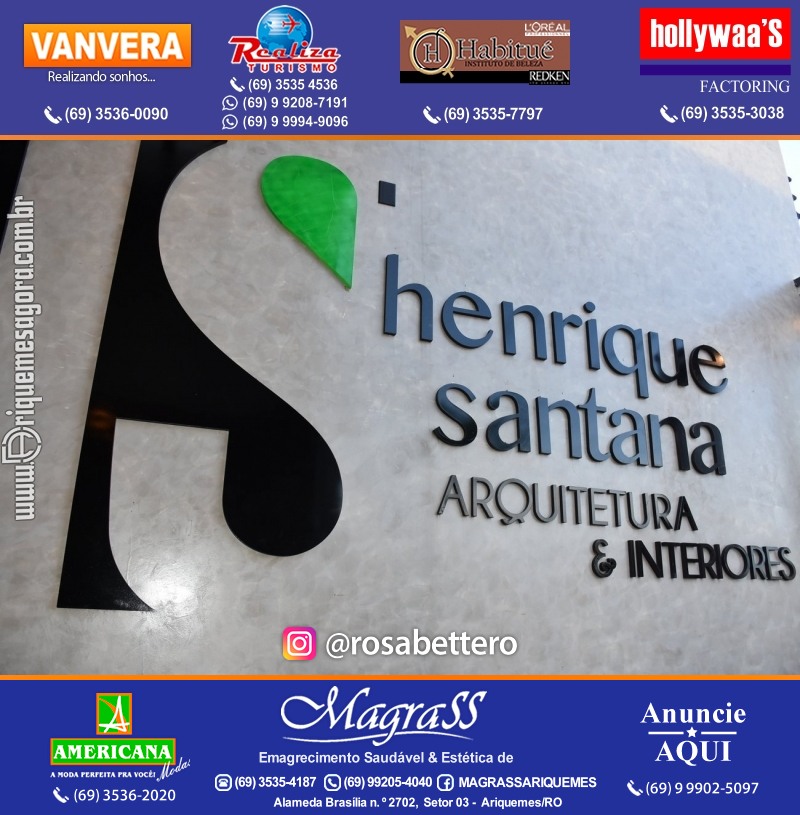 Aniversário 01 ano Escritório de Henrique Santana Arquitetura & Interiores em Ariquemes Rondônia