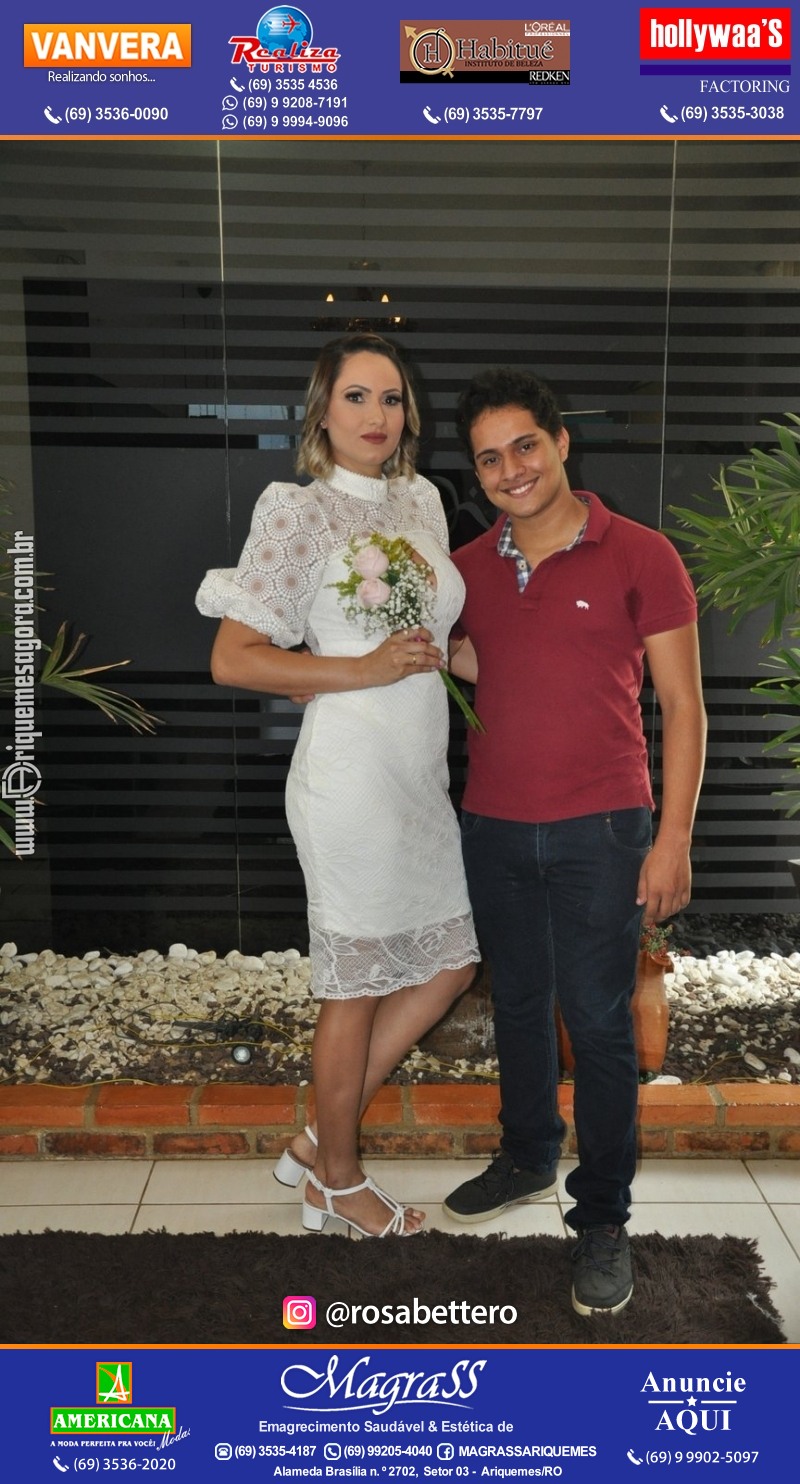 Ensaio Fotográfico & Casamento & Raquiel Maria Cappatto e Wanderson Maia