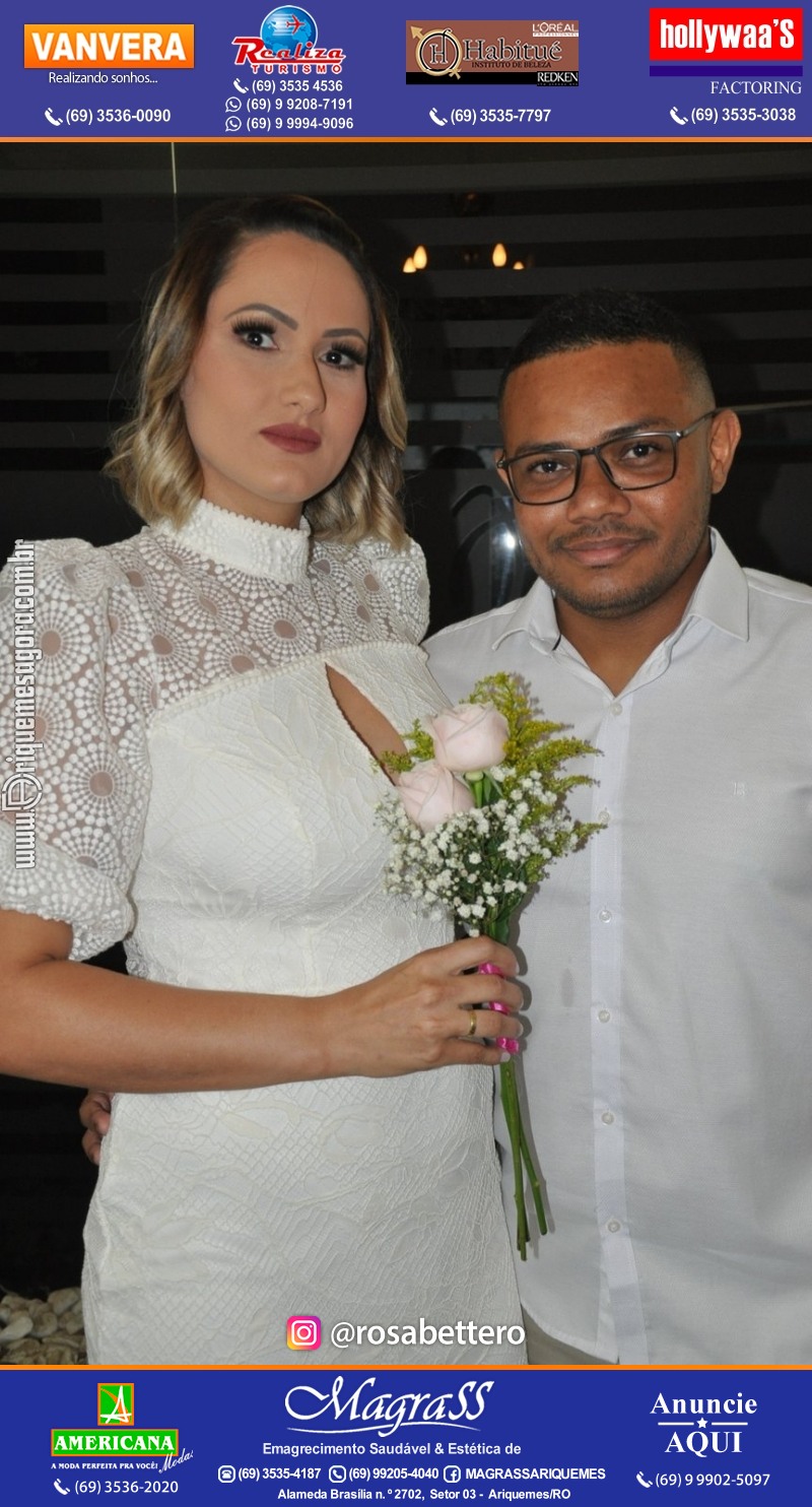 Ensaio Fotográfico & Casamento & Raquiel Maria Cappatto e Wanderson Maia