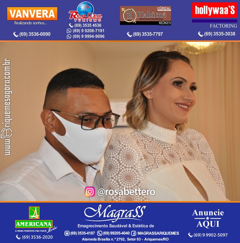 Ensaio Fotográfico & Casamento & Raquiel Maria Cappatto e Wanderson Maia