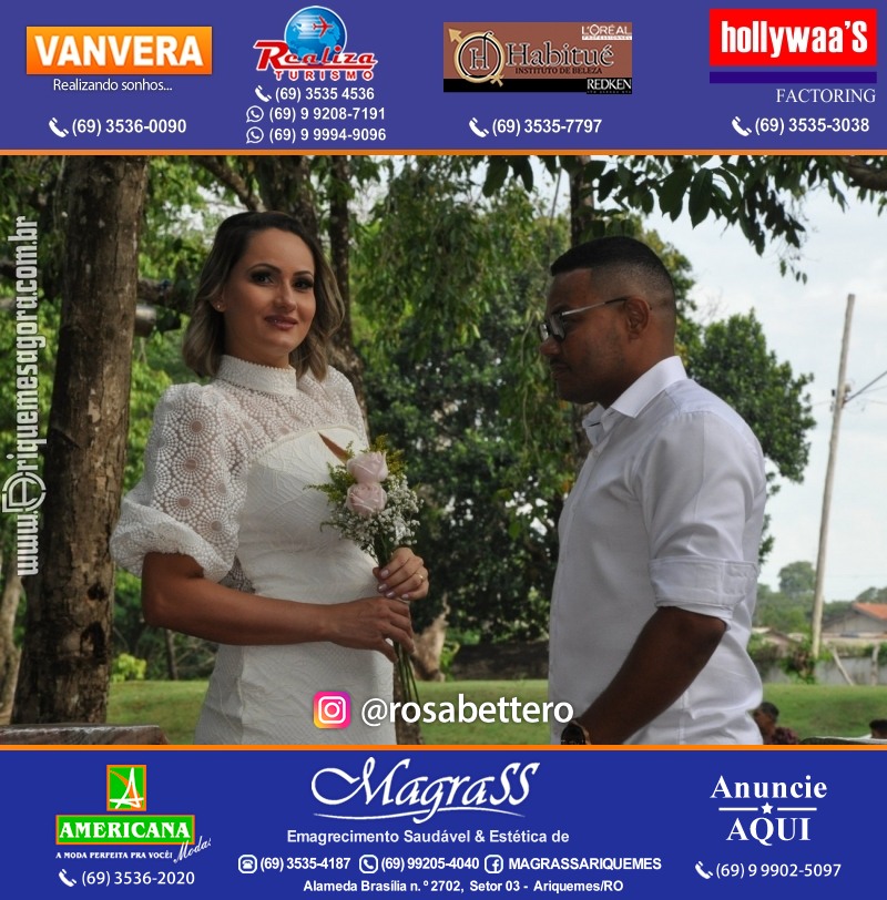 Ensaio Fotográfico & Casamento & Raquiel Maria Cappatto e Wanderson Maia