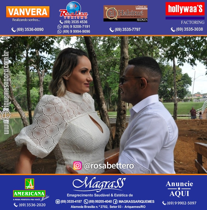 Ensaio Fotográfico & Casamento & Raquiel Maria Cappatto e Wanderson Maia