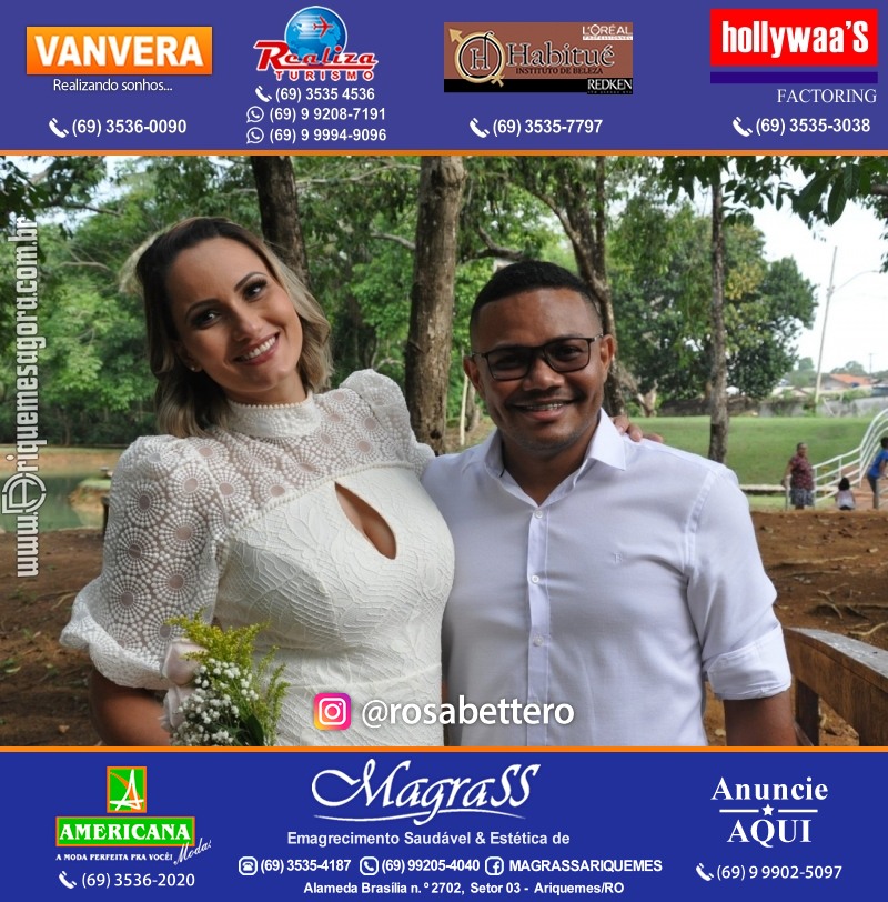 Ensaio Fotográfico & Casamento & Raquiel Maria Cappatto e Wanderson Maia