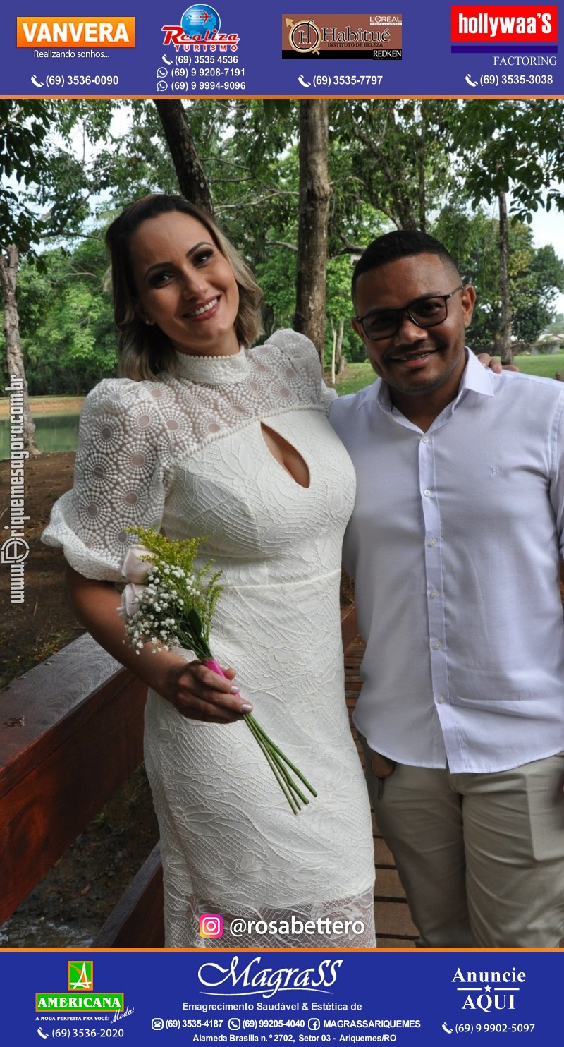 Ensaio Fotográfico & Casamento & Raquiel Maria Cappatto e Wanderson Maia