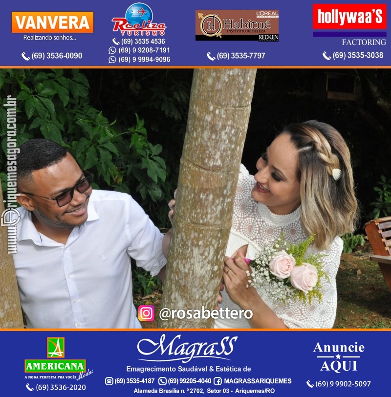 Ensaio Fotográfico & Casamento & Raquiel Maria Cappatto e Wanderson Maia