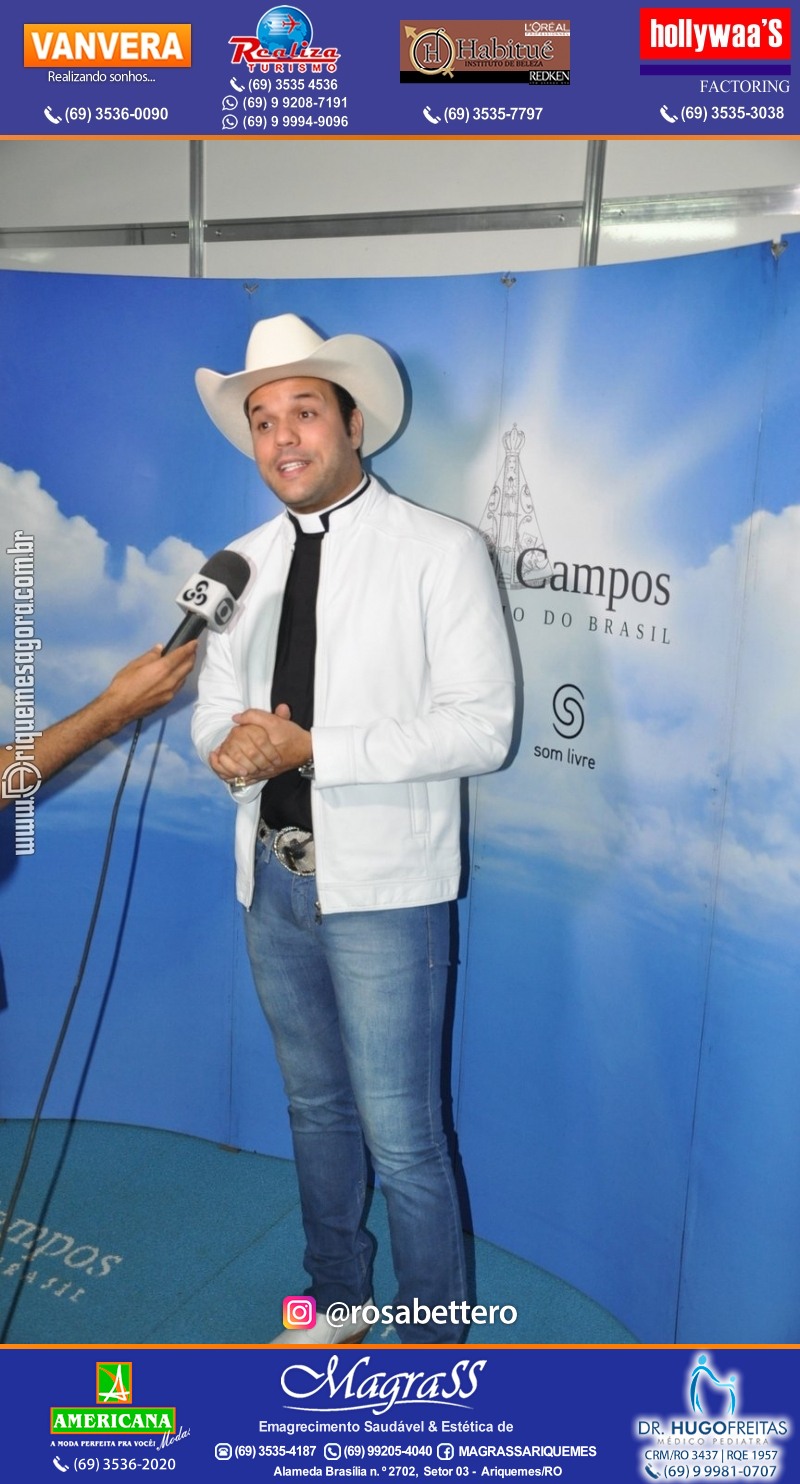 VAMOS LEMBRAR? Padre Alessandro Campos na EXPOARI em Ariquemes