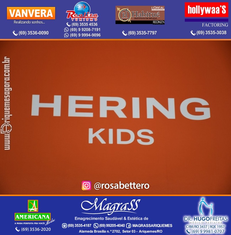 Coquetel de Aniversário 10 anos Loja ANJOS & MARMANJOS com  Hering Kids em Ariquemes