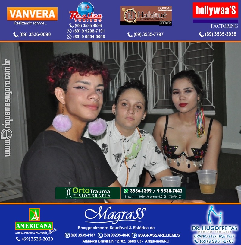 2ª Festa BAPHONICA LGBTQIA "CARNAVAL" em Ariquemes