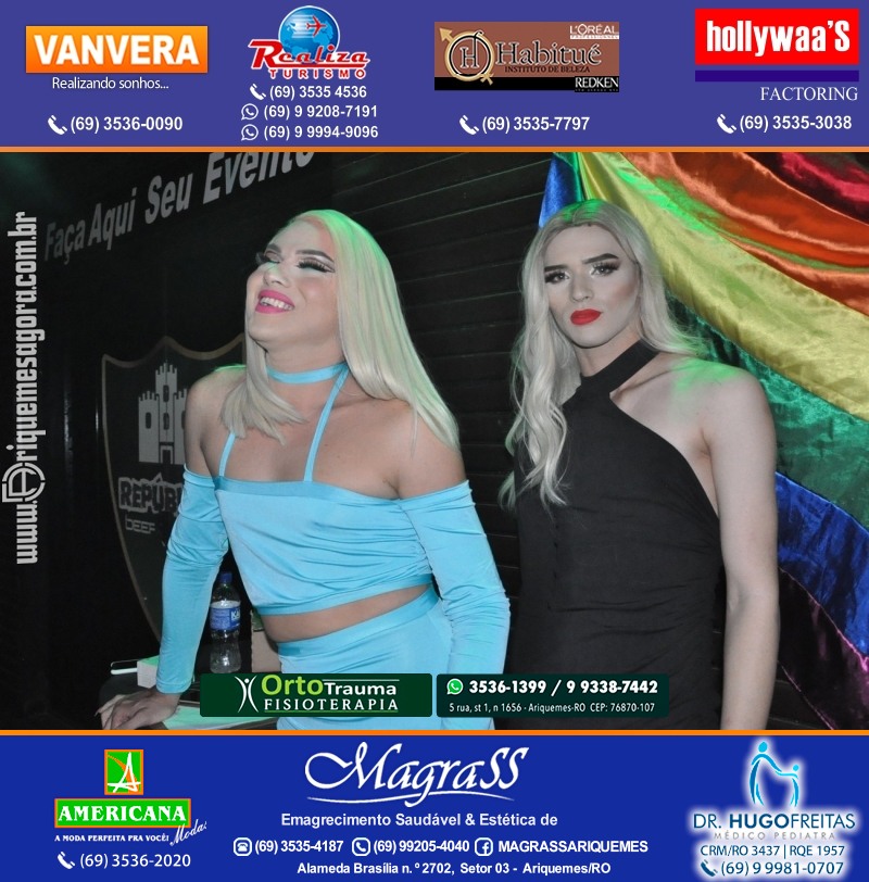2ª Festa BAPHONICA LGBTQIA "CARNAVAL" em Ariquemes