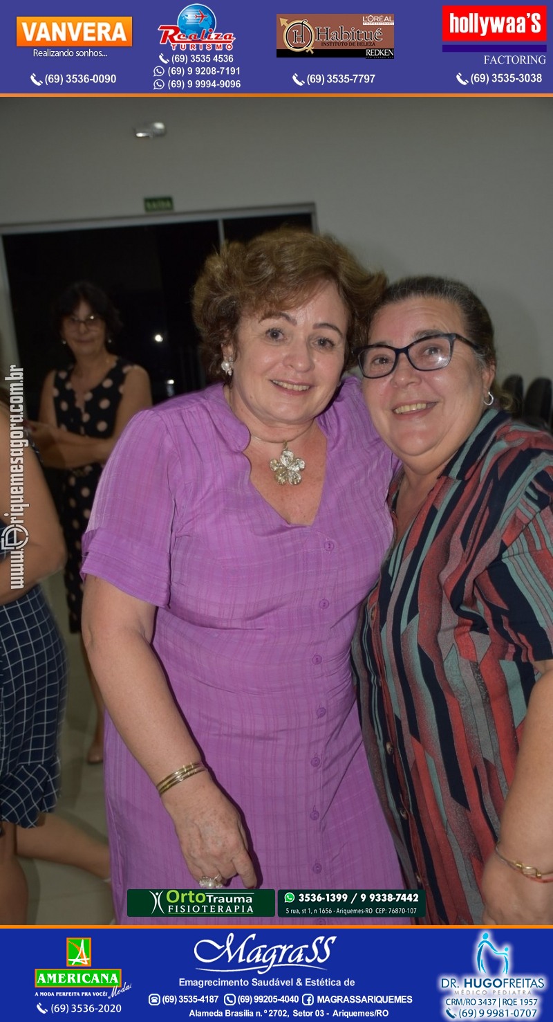 Palestra das Mães “O Amor Muda o Mundo” com Luciana Custódio na ACIA em Ariquemes