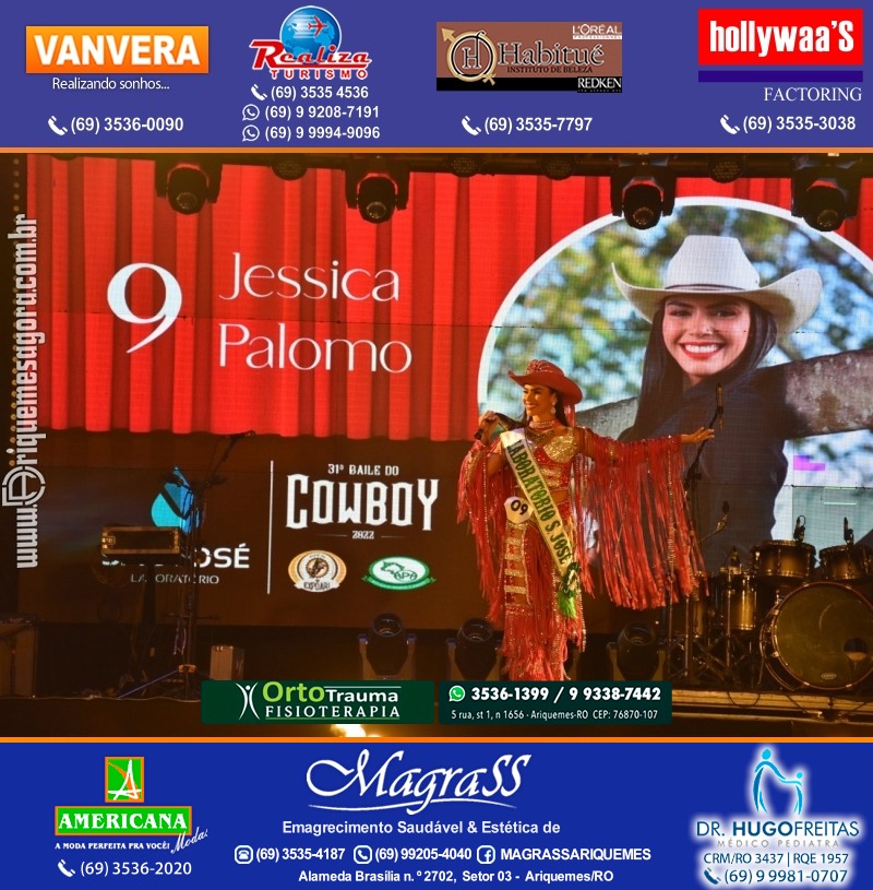 EXPOARI 2022 - BAILE DO COWBOY com Tema Cabaré Country em Ariquemes