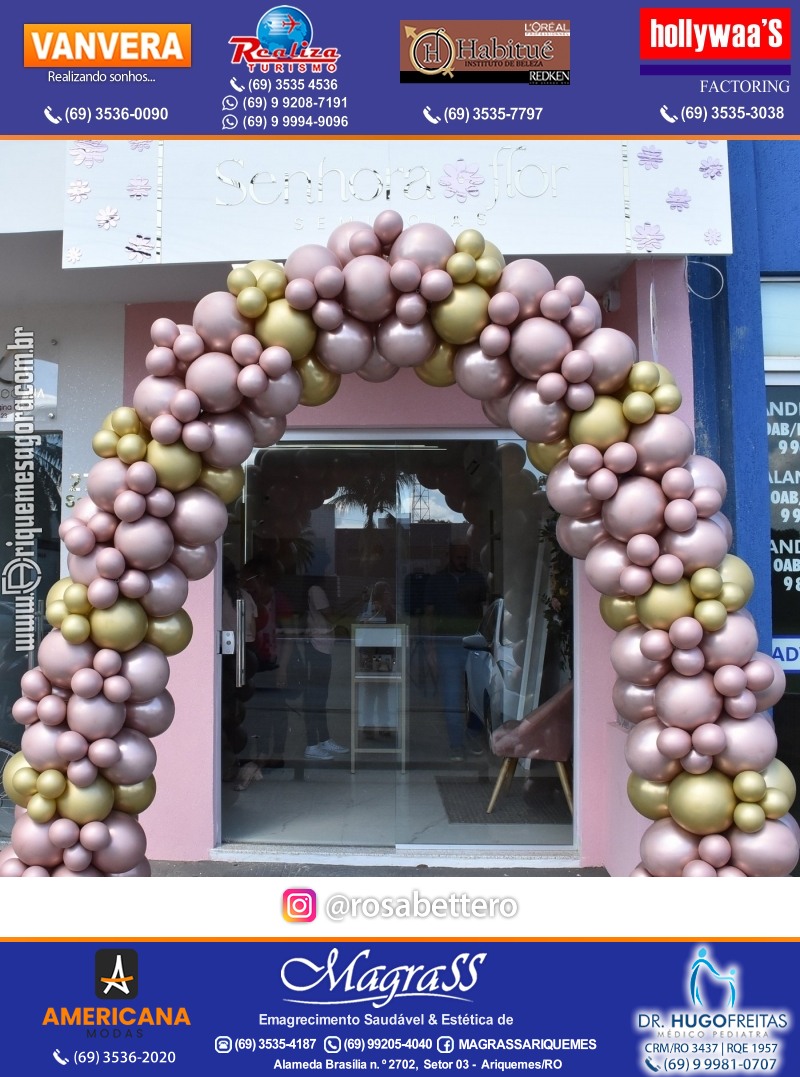 Inauguração “SENHORA FLOR SEMIJOIAS” Sua nova loja Favorita de Acessórios em Ariquemes