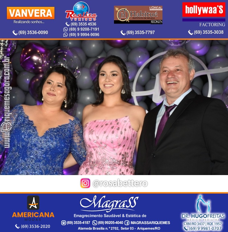 Aniversário 15 anos Letícia Asano Maciel em Ariquemes