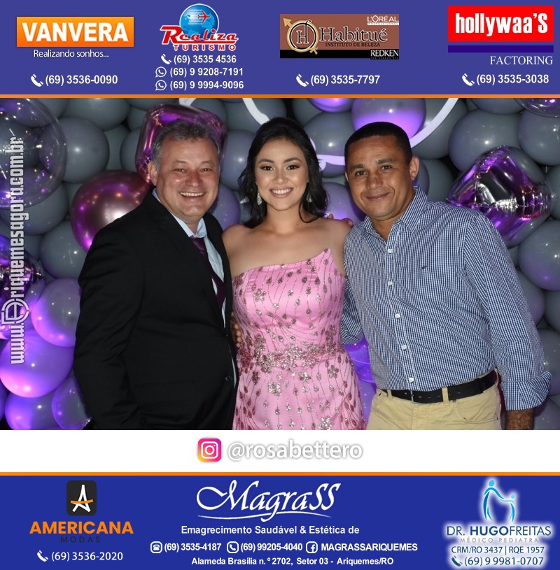 Aniversário 15 anos Letícia Asano Maciel em Ariquemes