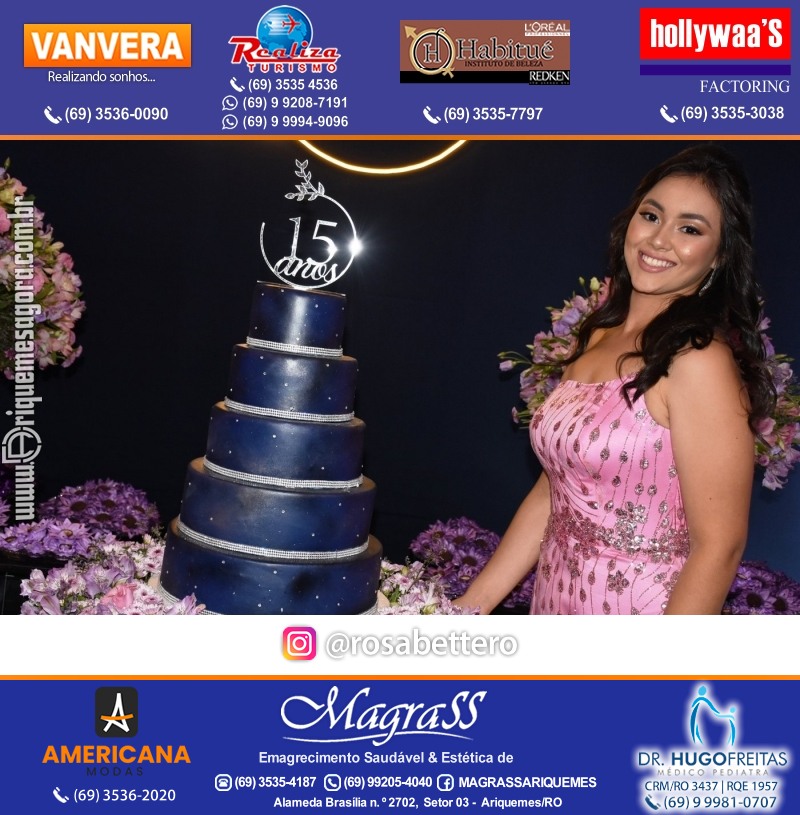 Aniversário 15 anos Letícia Asano Maciel em Ariquemes