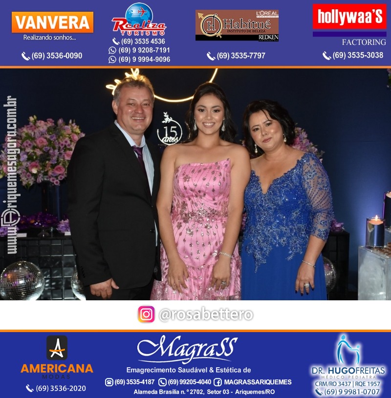 Aniversário 15 anos Letícia Asano Maciel em Ariquemes