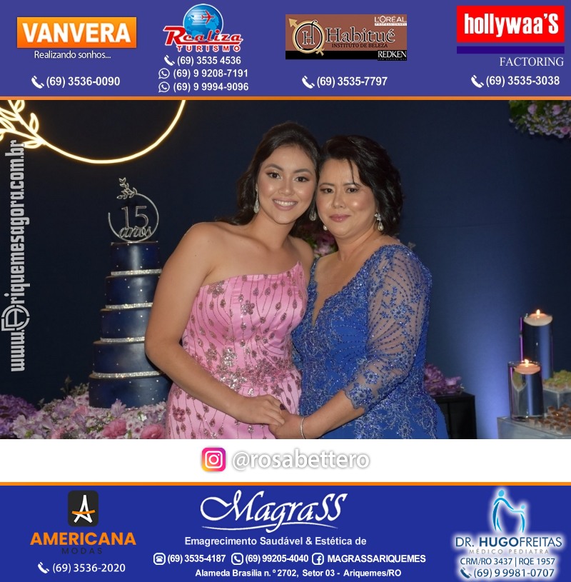 Aniversário 15 anos Letícia Asano Maciel em Ariquemes