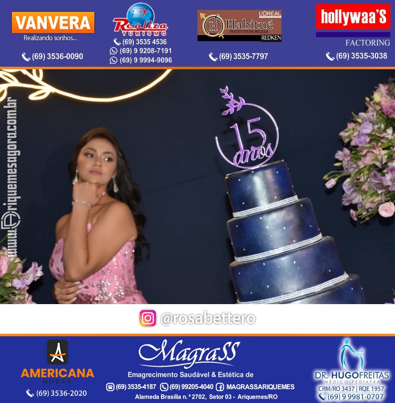 Aniversário 15 anos Letícia Asano Maciel em Ariquemes