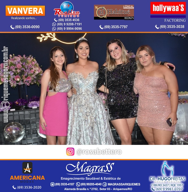 Aniversário 15 anos Letícia Asano Maciel em Ariquemes